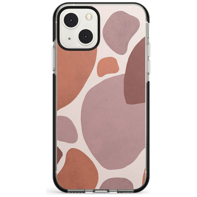 Lush Abstract Watercolour Phone Case iPhone 13 Mini / Black Impact Case Blanc Space