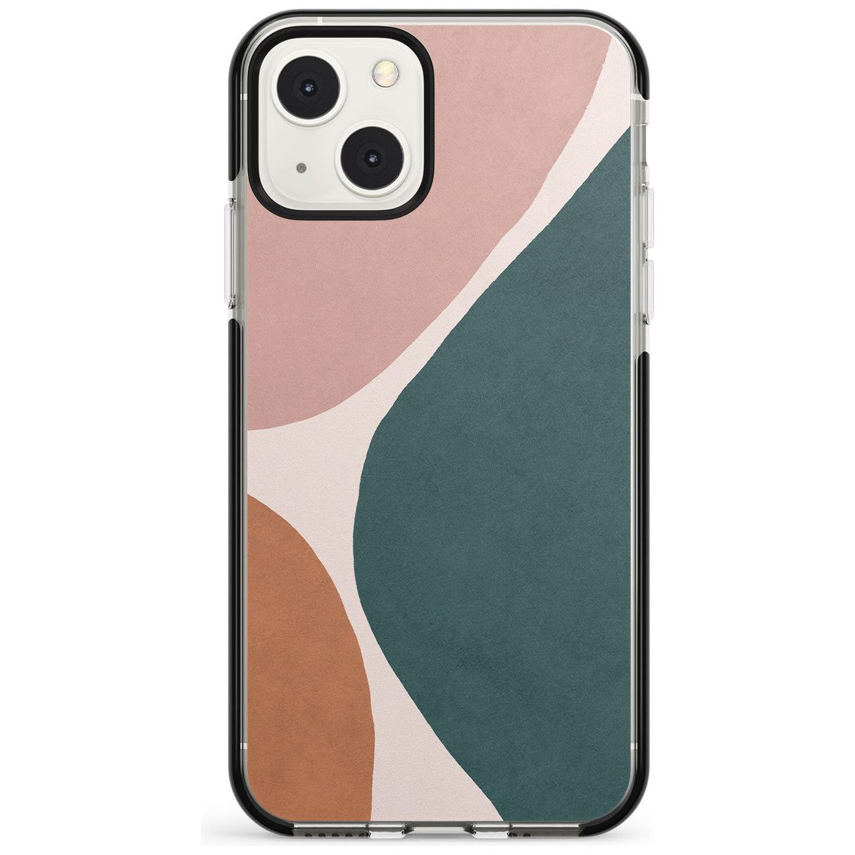 Lush Abstract Watercolour Design #8 Phone Case iPhone 13 Mini / Black Impact Case Blanc Space