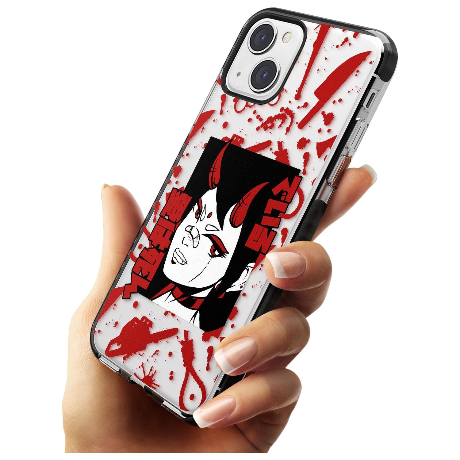 She's a Devil Black Impact Phone Case for iPhone 13 & 13 Mini