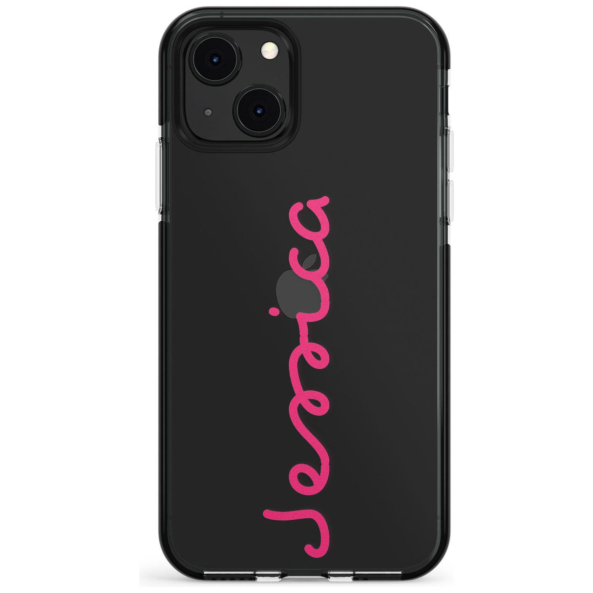 Personalised Summer Name Black Impact Phone Case for iPhone 13 & 13 Mini