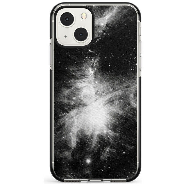 Galaxy Stripe Phone Case iPhone 13 Mini / Black Impact Case Blanc Space