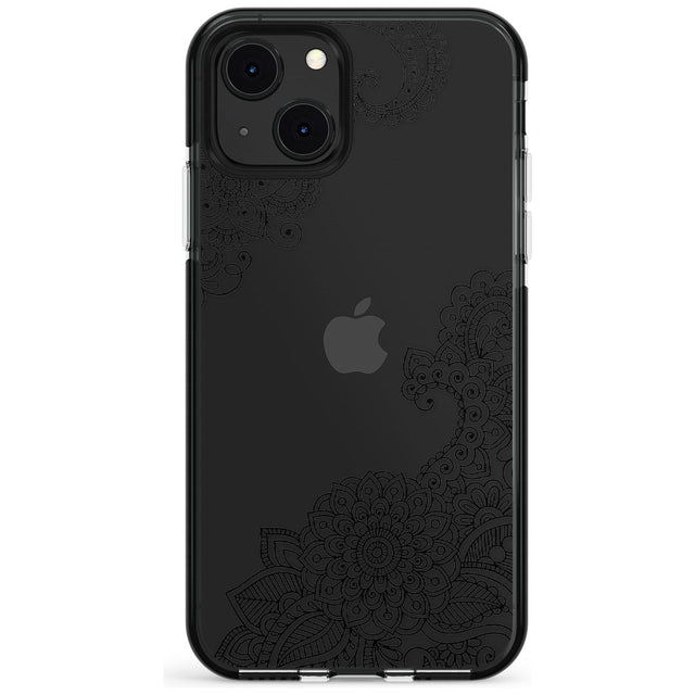Black Henna Botanicals Black Impact Phone Case for iPhone 13 & 13 Mini