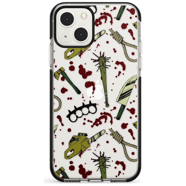 Movie Massacre Black Impact Phone Case for iPhone 13 & 13 Mini