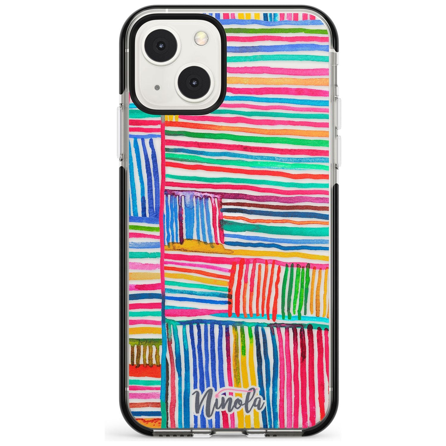 Vibrant Watercolor Lines