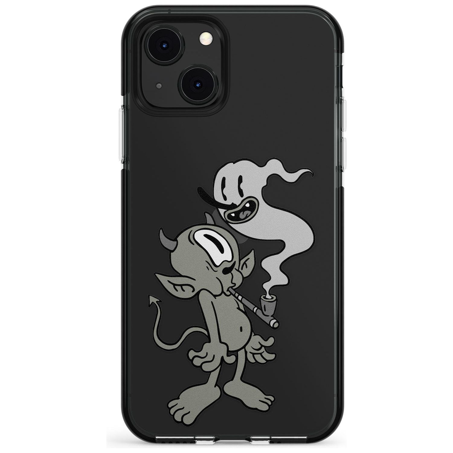 Pipe Goblin Black Impact Phone Case for iPhone 13 & 13 Mini