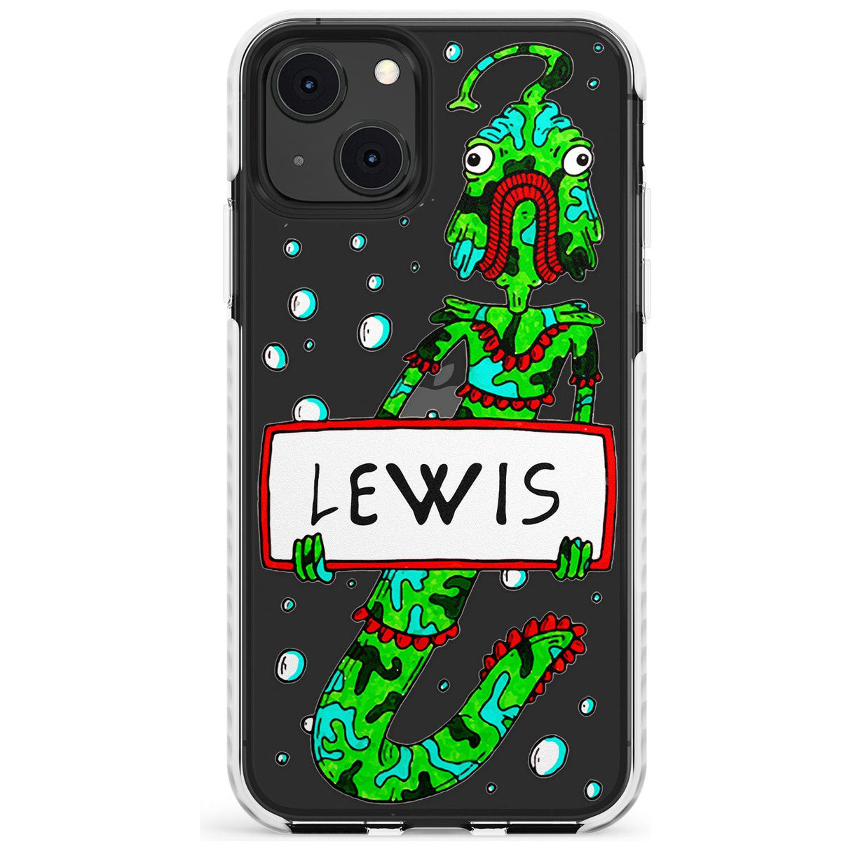 Personalised Custom Fish Boy Impact Phone Case for iPhone 13 & 13 Mini