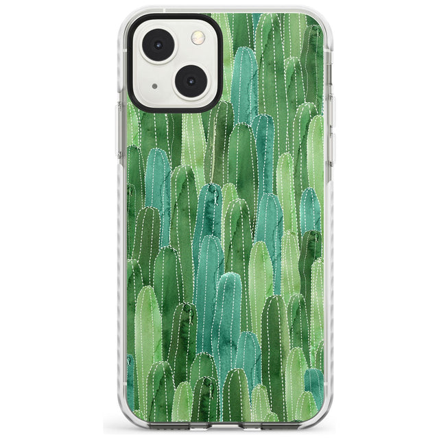Skinny Cacti Pattern Design