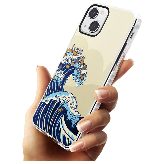 The Great Cat Wave Impact Phone Case for iPhone 13 & 13 Mini