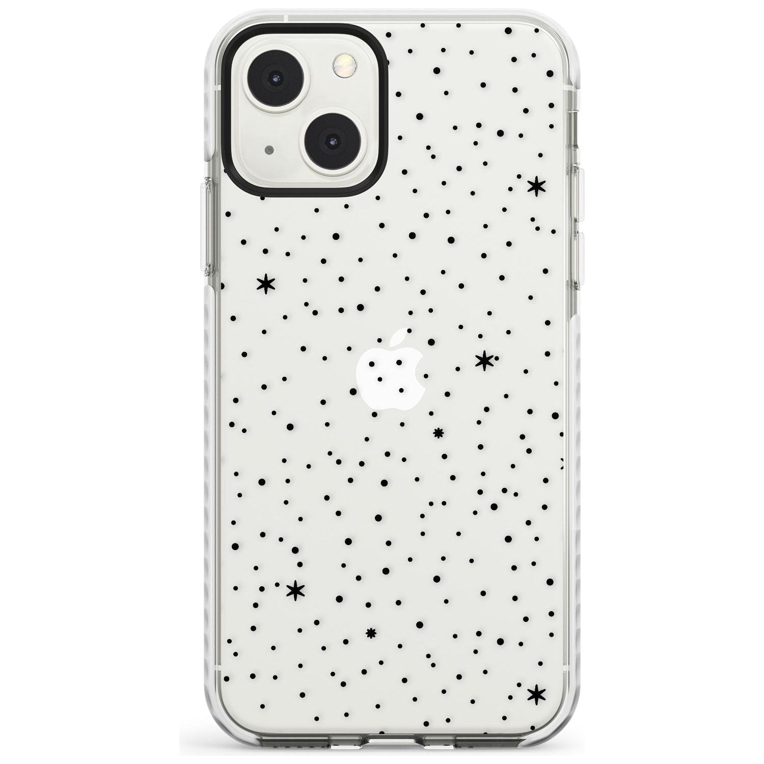 Celestial Starry Sky Phone Case iPhone 13 Mini / Impact Case Blanc Space