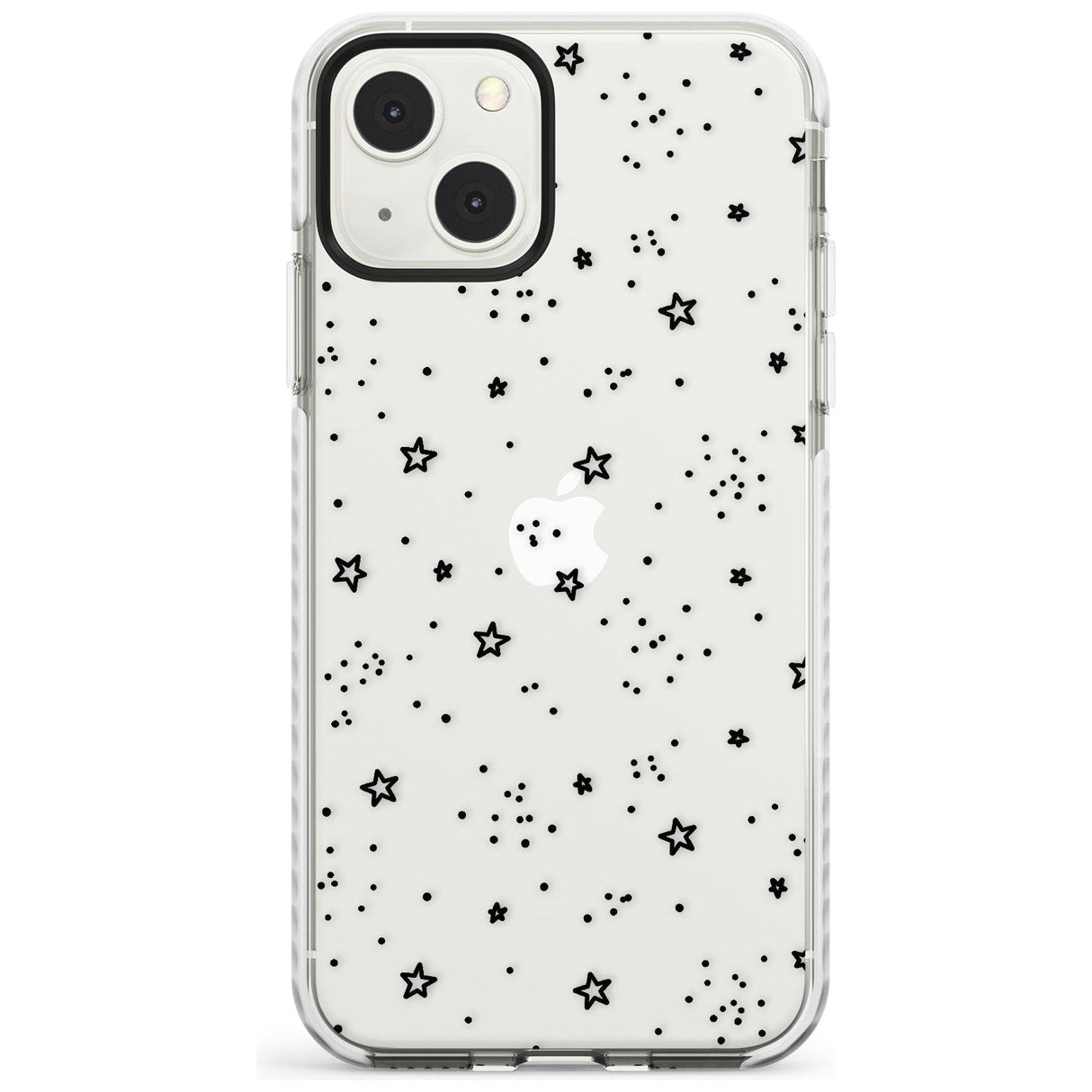 Mixed Stars Phone Case iPhone 13 Mini / Impact Case Blanc Space