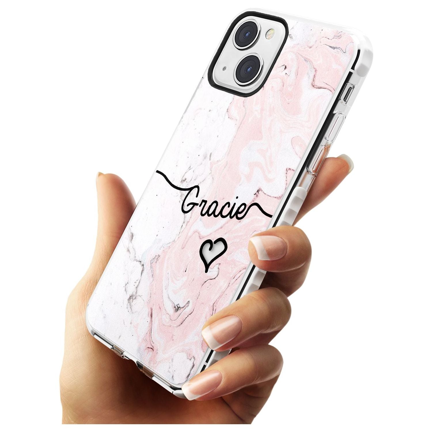 Personalised Pink Marble