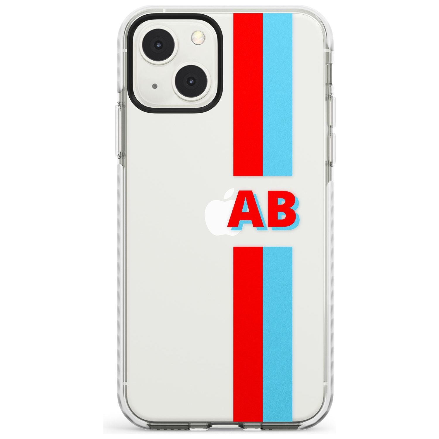 Personalised Clear Text  6B Custom Phone Case iPhone 13 Mini / Impact Case Blanc Space