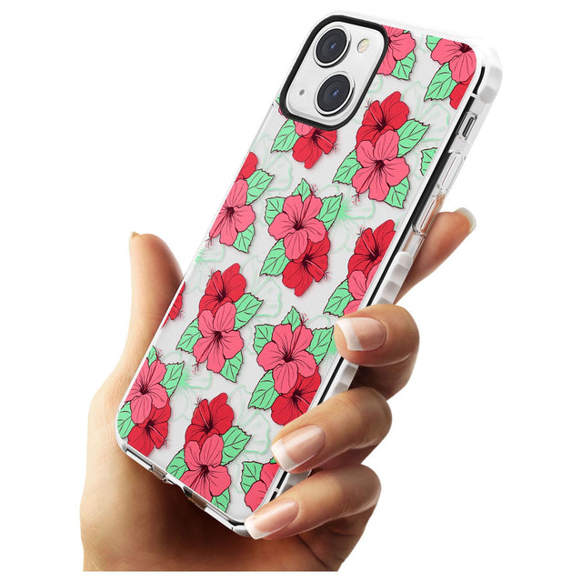 Pink Peony Impact Phone Case for iPhone 13 & 13 Mini