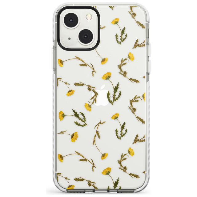 Long Stemmed Wildflowers - Dried Flower-Inspired Phone Case iPhone 13 Mini / Impact Case Blanc Space