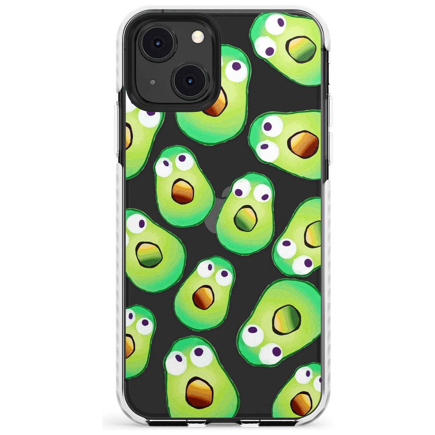 Shocked Avocados Impact Phone Case for iPhone 13 & 13 Mini