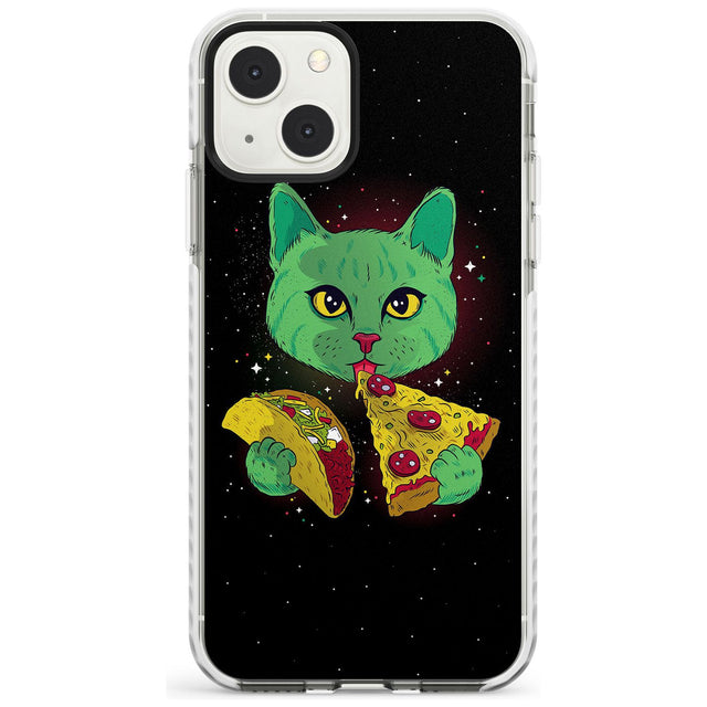 Pizza Purr Impact Phone Case for iPhone 13 & 13 Mini