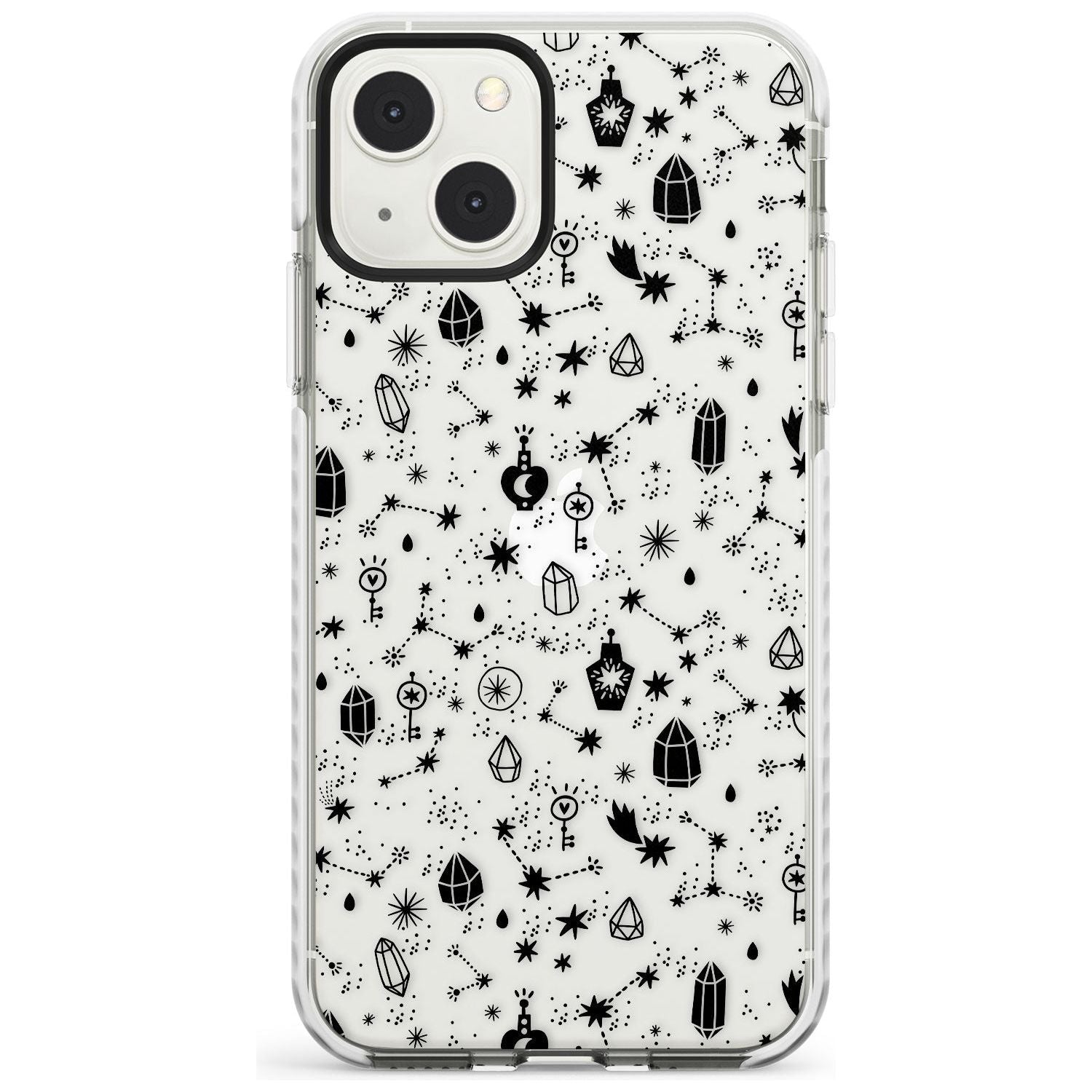 Black Magic Phone Case iPhone 13 Mini / Impact Case Blanc Space