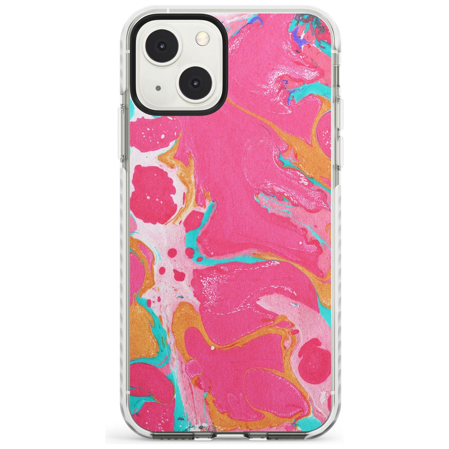 Vibrant Marbled Paper