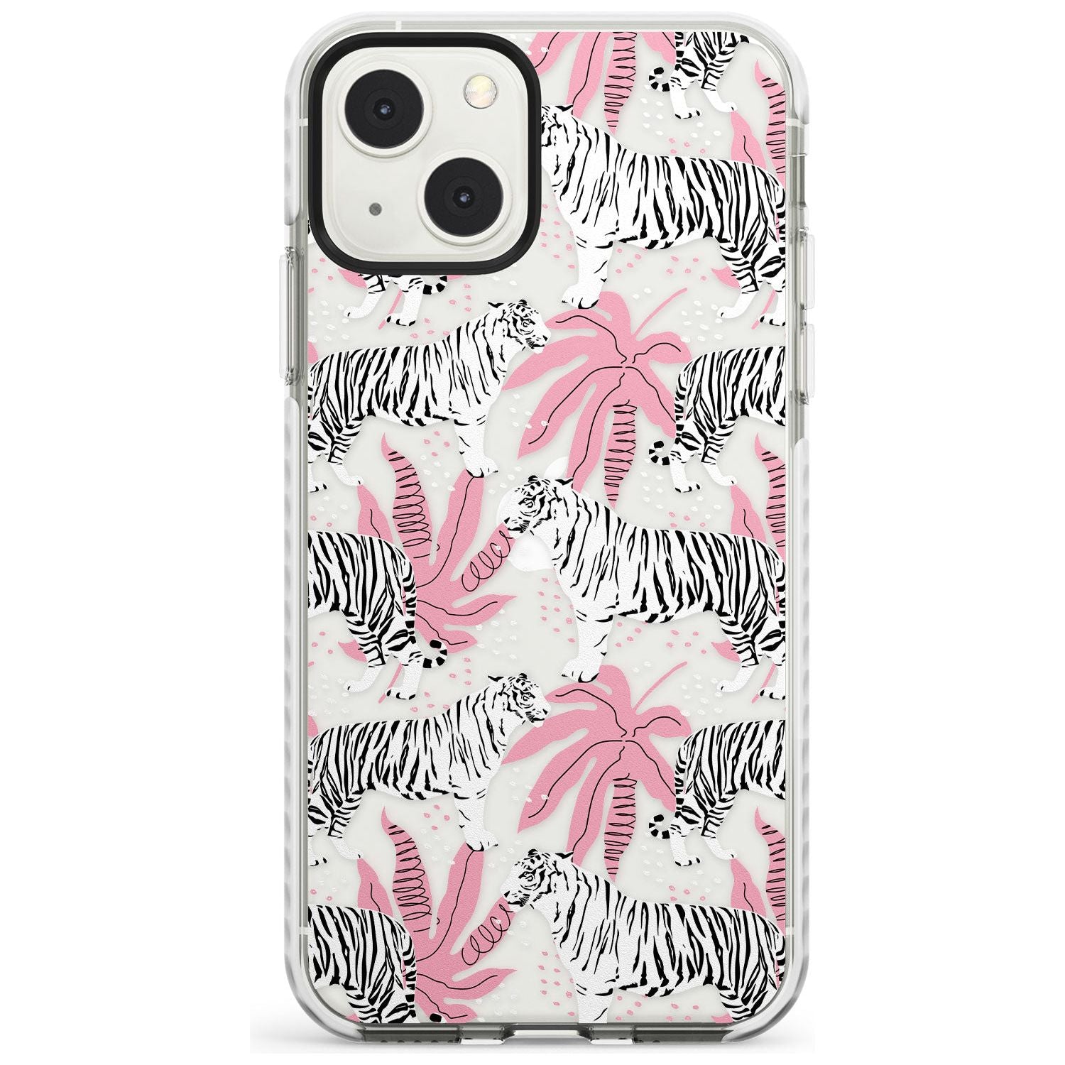 Pink & White Tropical Tigers