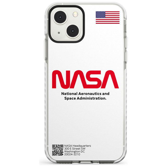 NASA The Worm Impact Phone Case for iPhone 13 & 13 Mini