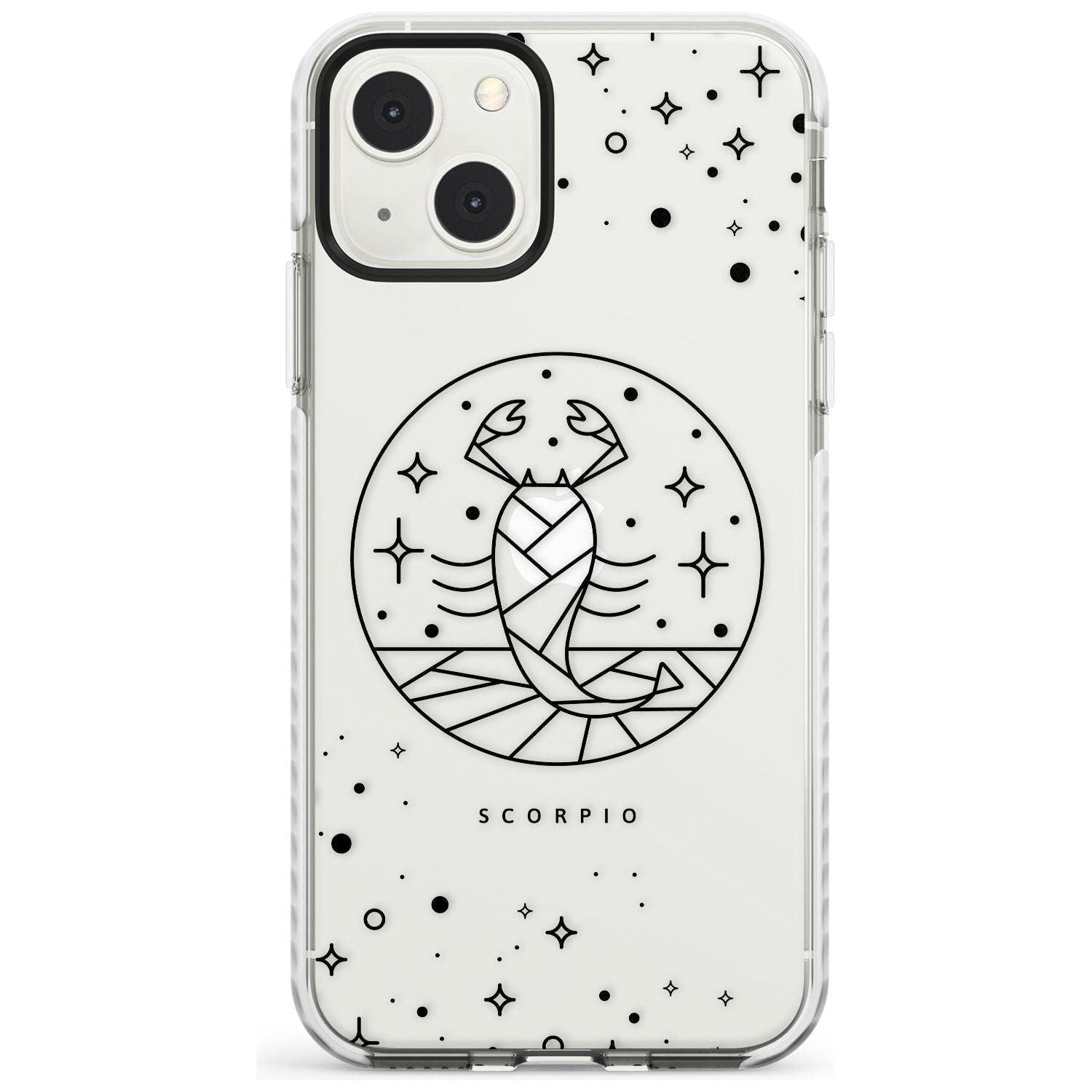 Scorpio Emblem Cosmic Design