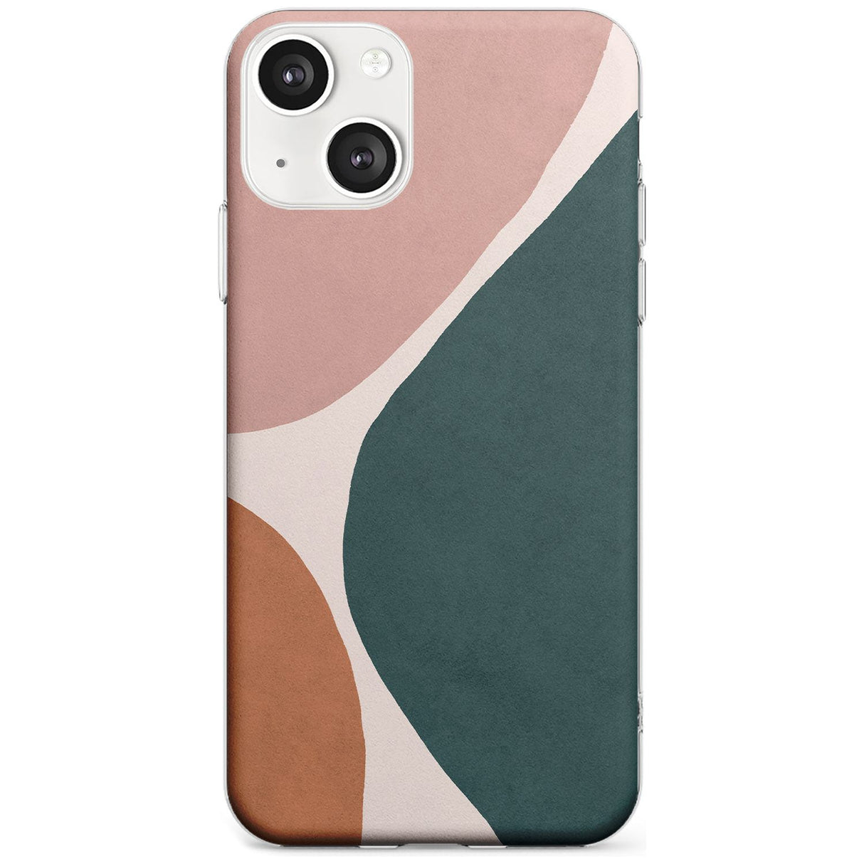 Lush Abstract Watercolour Design #8 Phone Case iPhone 13 Mini / Clear Case,iPhone 13 / Clear Case,iPhone 14 Plus / Clear Case,iPhone 14 / Clear Case Blanc Space