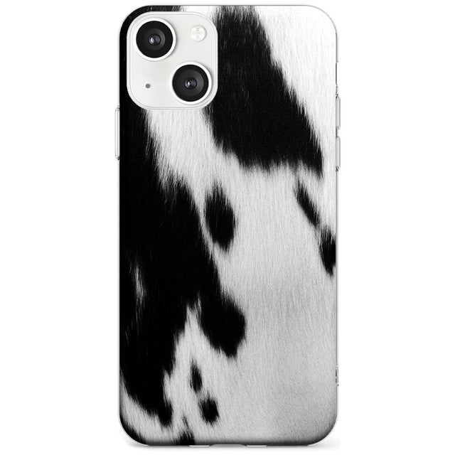 Designer Fashion Cowhide Phone Case iPhone 13 Mini / Clear Case,iPhone 13 / Clear Case,iPhone 14 Plus / Clear Case,iPhone 14 / Clear Case Blanc Space