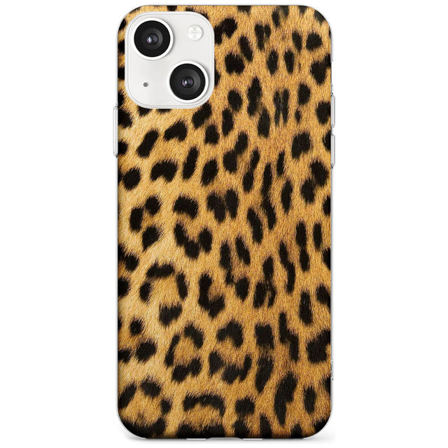 Designer Fashion Gold Leopard Print Phone Case iPhone 13 Mini / Clear Case,iPhone 13 / Clear Case,iPhone 14 Plus / Clear Case,iPhone 14 / Clear Case Blanc Space