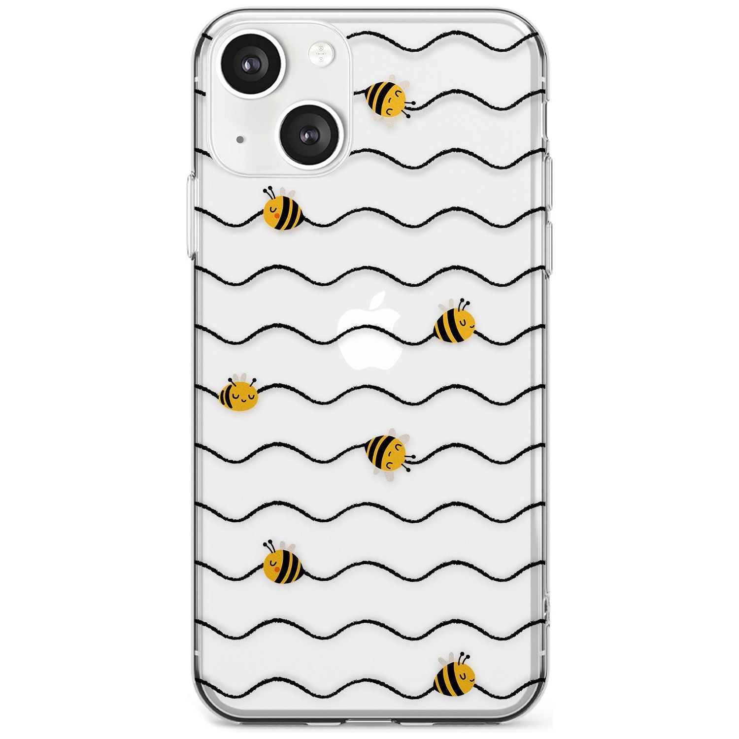 Sweet as Honey Patterns: Bees & Stripes (Clear)