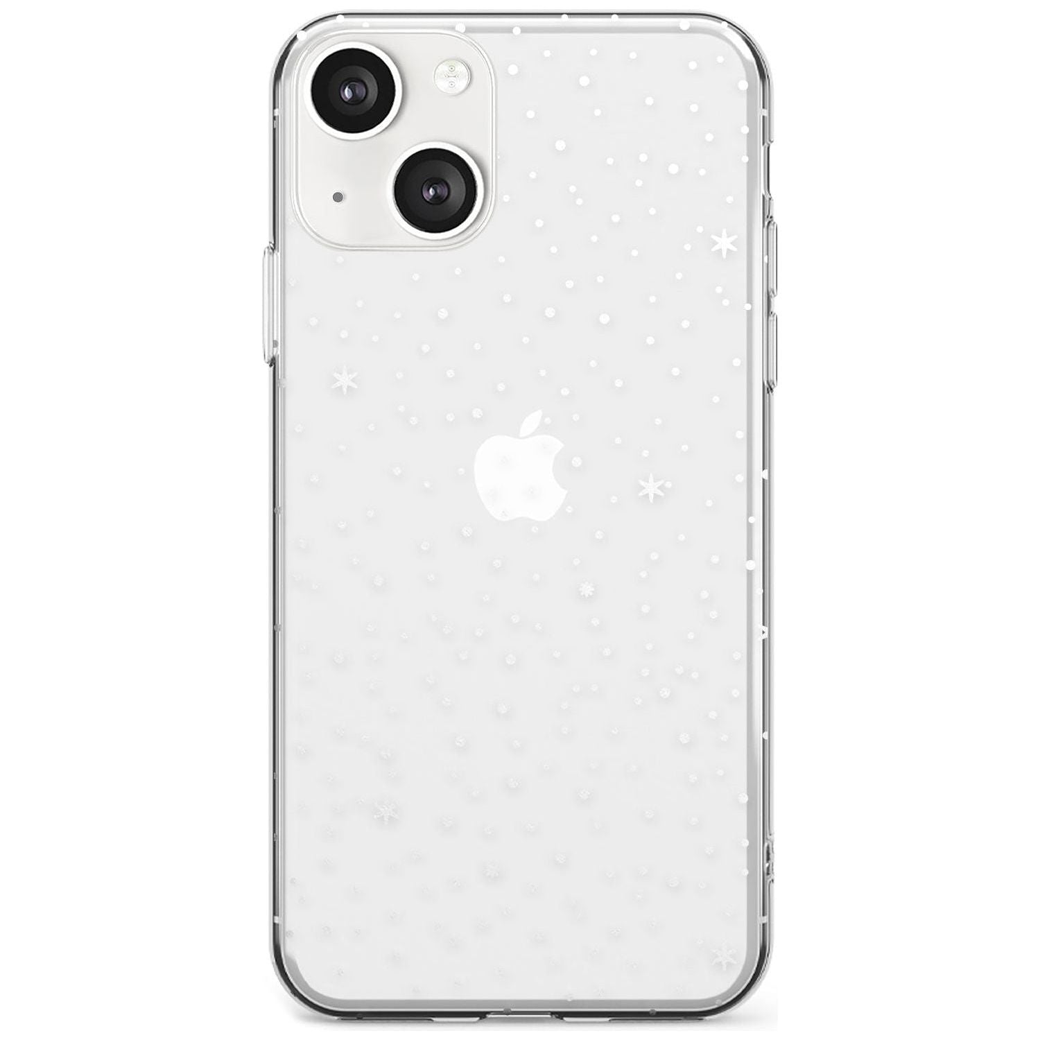Celestial Starry Sky White Phone Case iPhone 13 / Clear Case,iPhone 13 Mini / Clear Case,iPhone 14 / Clear Case,iPhone 14 Plus / Clear Case Blanc Space