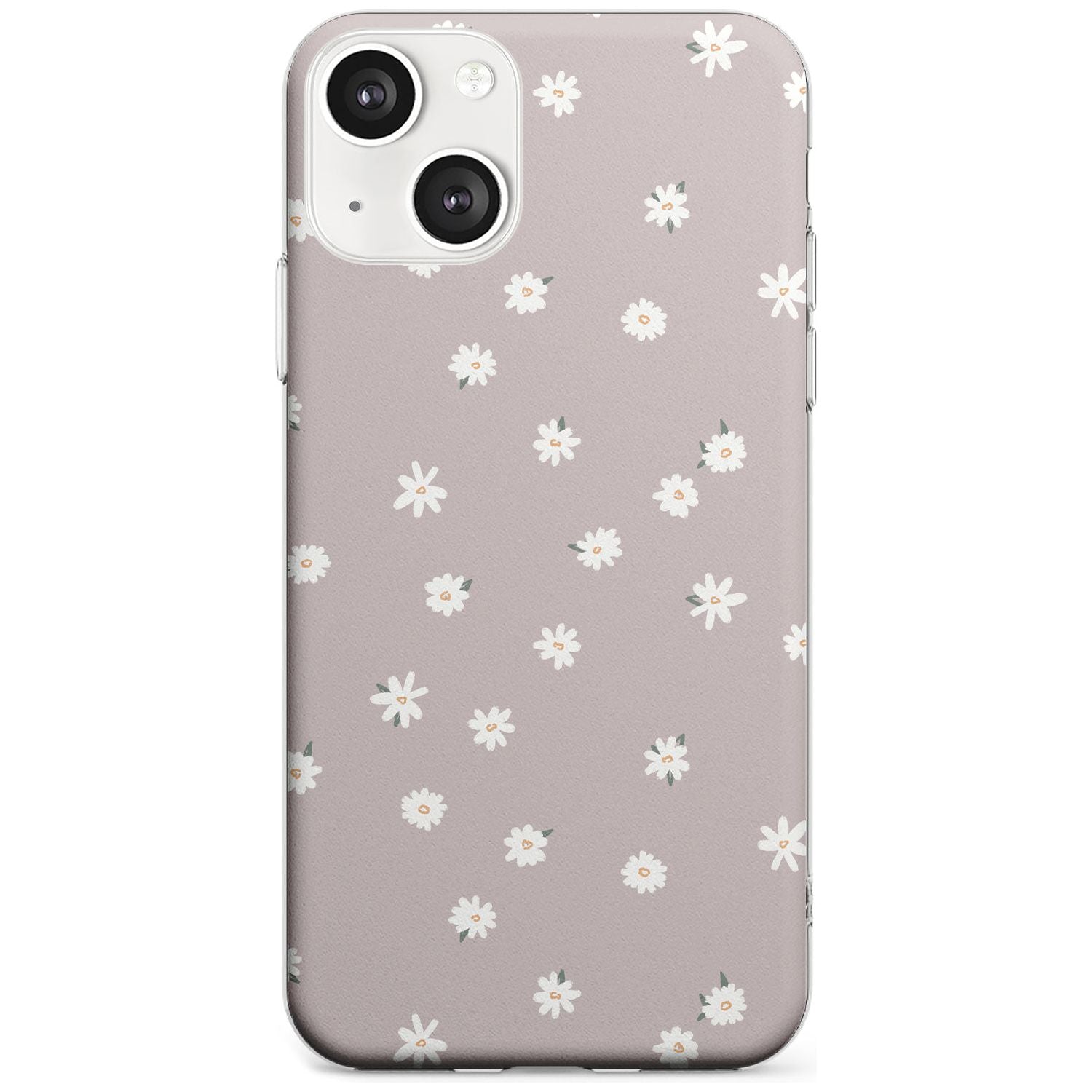 Dark Pink Cute Floral Design Phone Case iPhone 13 / Clear Case,iPhone 13 Mini / Clear Case,iPhone 14 / Clear Case,iPhone 14 Plus / Clear Case Blanc Space