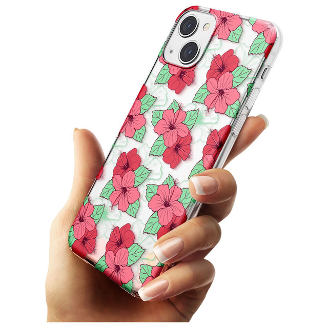 Pink Peony Slim Phone Case for iPhone 13 & 13 Mini