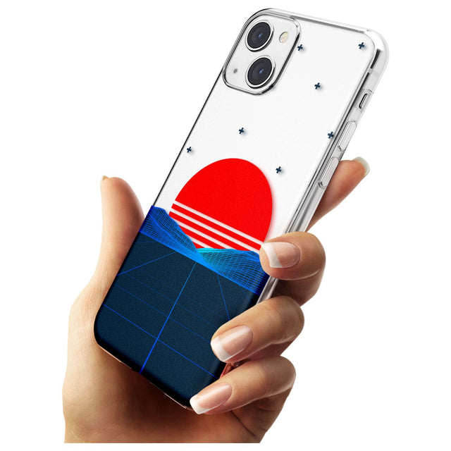 Japanese Sunset Vaporwave Slim Phone Case for iPhone 13 & 13 Mini