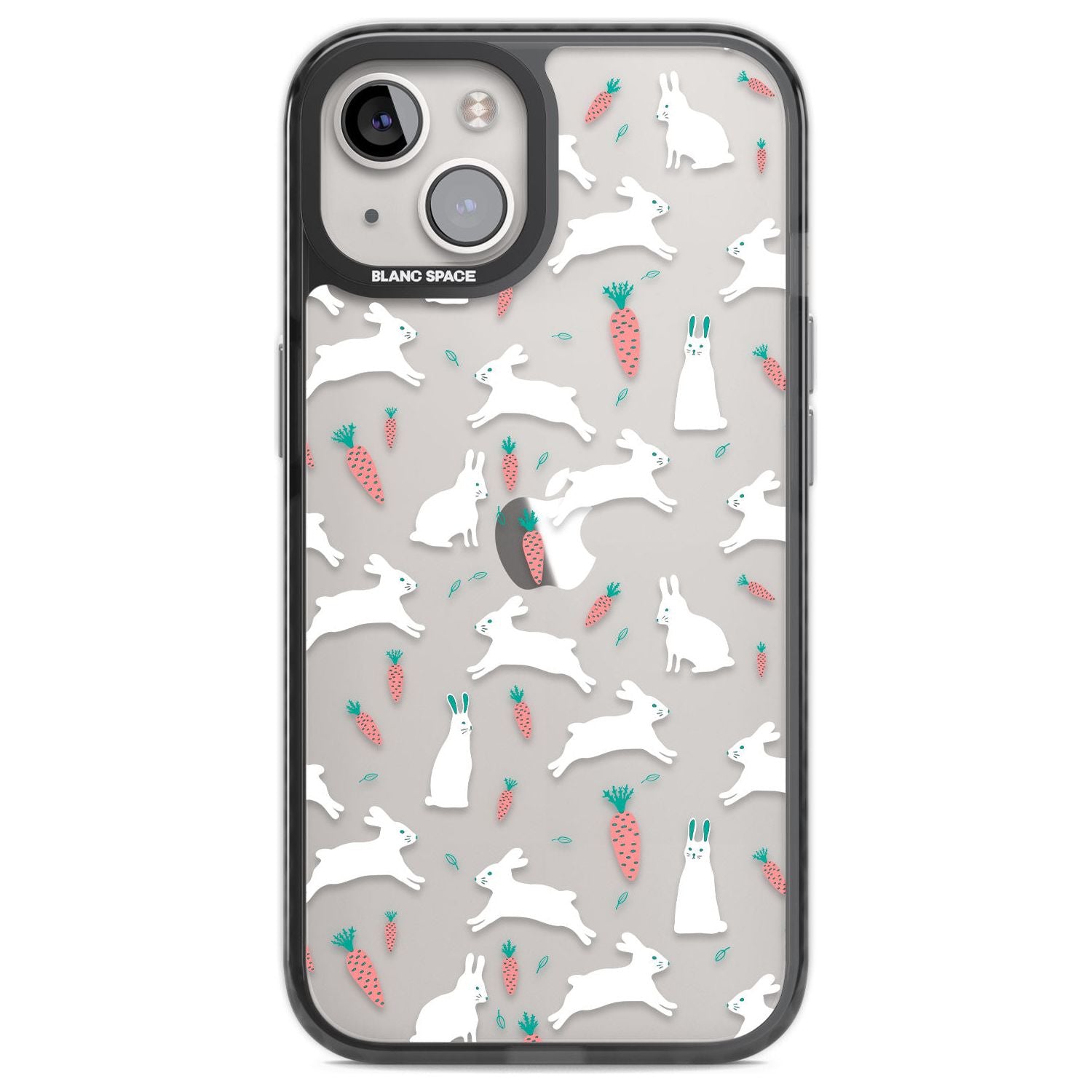 White Bunnies And Carrots