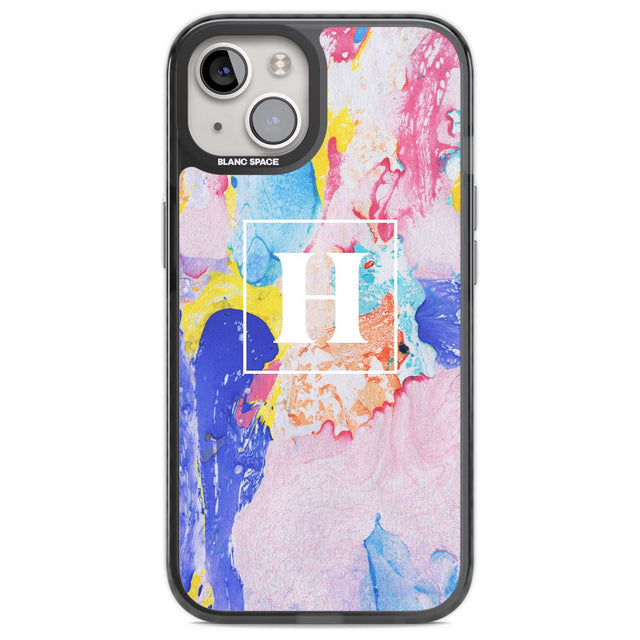 Personalised Mixed Pastels Marbled Paper Custom Phone Case iPhone 12 / Black Impact Case,iPhone 13 / Black Impact Case,iPhone 12 Pro / Black Impact Case,iPhone 14 / Black Impact Case,iPhone 15 Plus / Black Impact Case,iPhone 15 / Black Impact Case Blanc Space