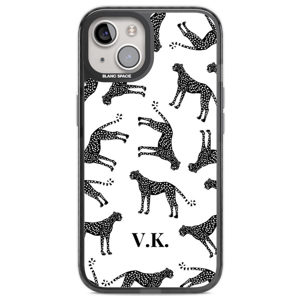 Personalised Monochrome Cheetahs