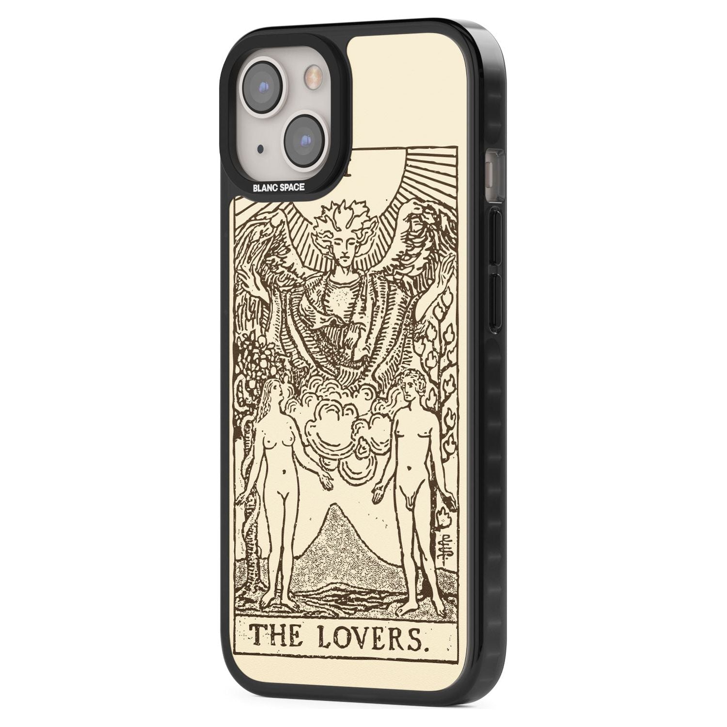 Personalised The Lovers Tarot Card - Solid Cream Custom Phone Case iPhone 15 Pro Max / Black Impact Case,iPhone 15 Plus / Black Impact Case,iPhone 15 Pro / Black Impact Case,iPhone 15 / Black Impact Case,iPhone 15 Pro Max / Impact Case,iPhone 15 Plus / Impact Case,iPhone 15 Pro / Impact Case,iPhone 15 / Impact Case,iPhone 15 Pro Max / Magsafe Black Impact Case,iPhone 15 Plus / Magsafe Black Impact Case,iPhone 15 Pro / Magsafe Black Impact Case,iPhone 15 / Magsafe Black Impact Case,iPhone 14 Pro Max / Black 