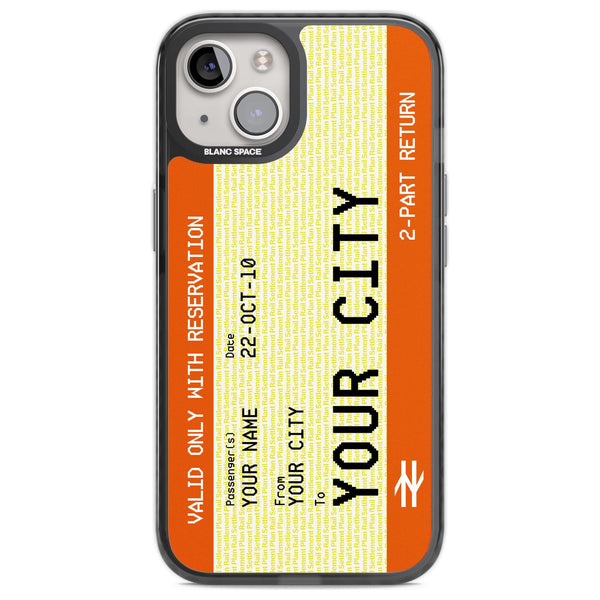 Personalised Create Your Own Train Ticket