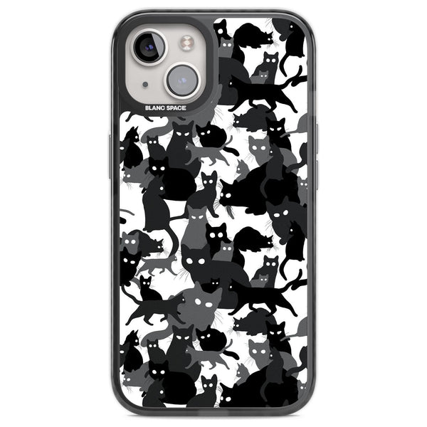 Black & White Cat Camouflage