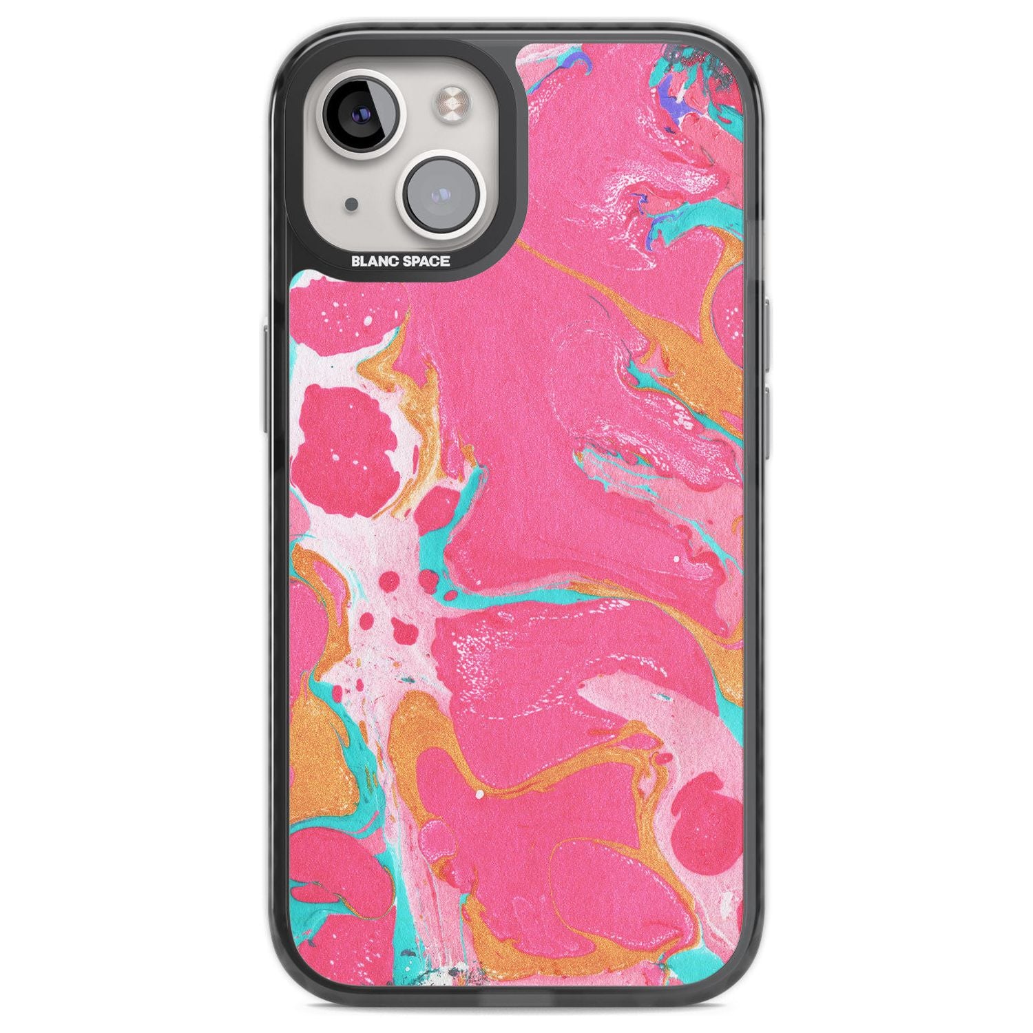 Vibrant Marbled Paper