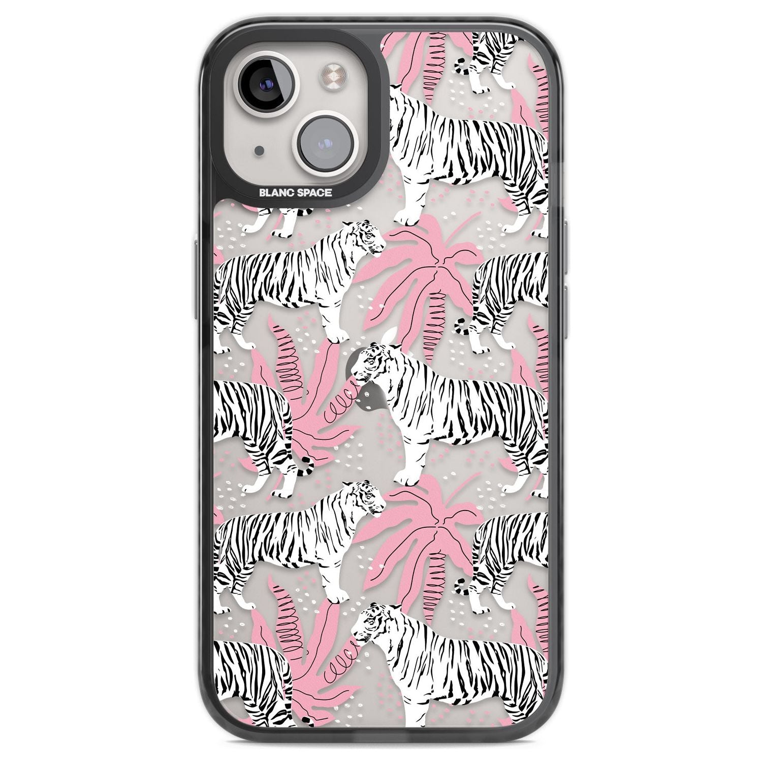 Pink & White Tropical Tigers