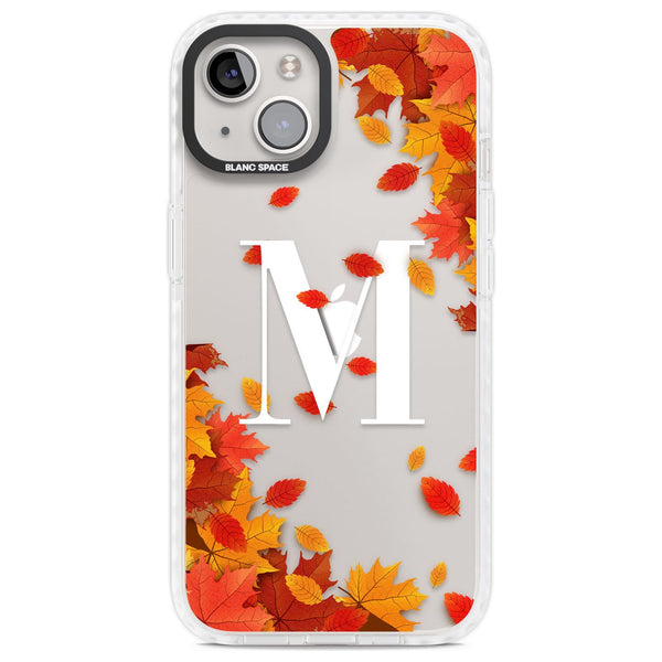 Personalised Autumn Leaves Monogram