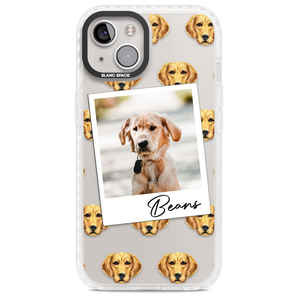 Personalised Labrador Instant Camera Photo