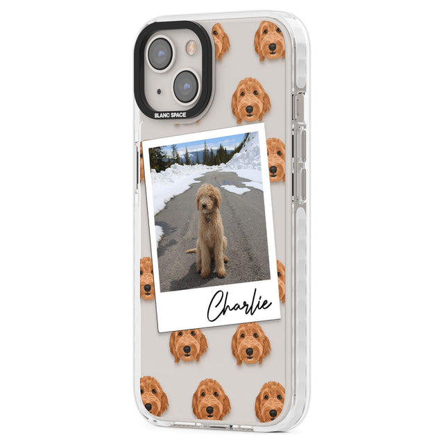 Personalised Personalised Golden Doodle - Dog PhotoPhone Case for iPhone 14