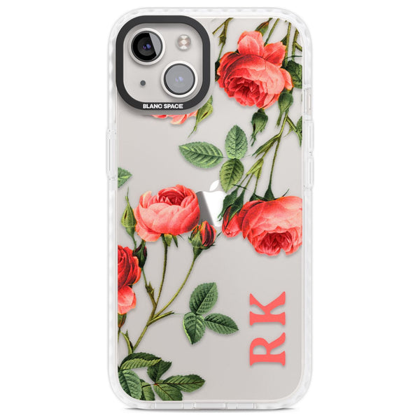 Personalised Vintage Floral Rose
