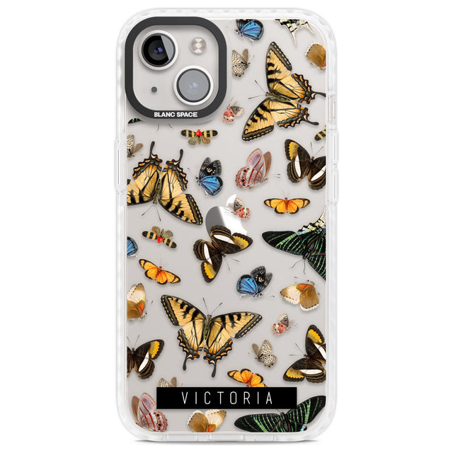 Personalised Photorealistic Butterfly Custom Phone Case iPhone 13 / Impact Case,iPhone 14 / Impact Case,iPhone 15 Plus / Impact Case,iPhone 15 / Impact Case Blanc Space