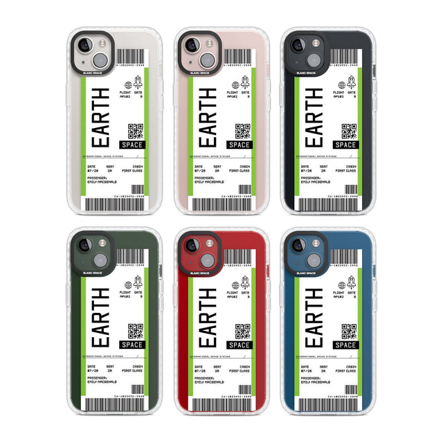 Personalised Earth Space Travel Ticket Custom Phone Case iPhone 15 Pro Max / Black Impact Case,iPhone 15 Plus / Black Impact Case,iPhone 15 Pro / Black Impact Case,iPhone 15 / Black Impact Case,iPhone 15 Pro Max / Impact Case,iPhone 15 Plus / Impact Case,iPhone 15 Pro / Impact Case,iPhone 15 / Impact Case,iPhone 15 Pro Max / Magsafe Black Impact Case,iPhone 15 Plus / Magsafe Black Impact Case,iPhone 15 Pro / Magsafe Black Impact Case,iPhone 15 / Magsafe Black Impact Case,iPhone 14 Pro Max / Black Impact Cas