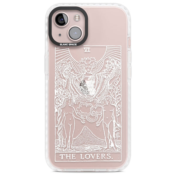 Personalised The Lovers Tarot Card (White)