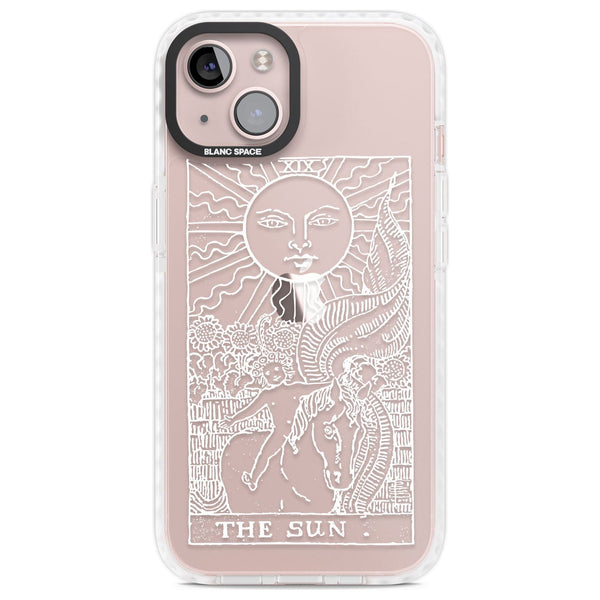 Personalised The Sun Tarot Card (White)