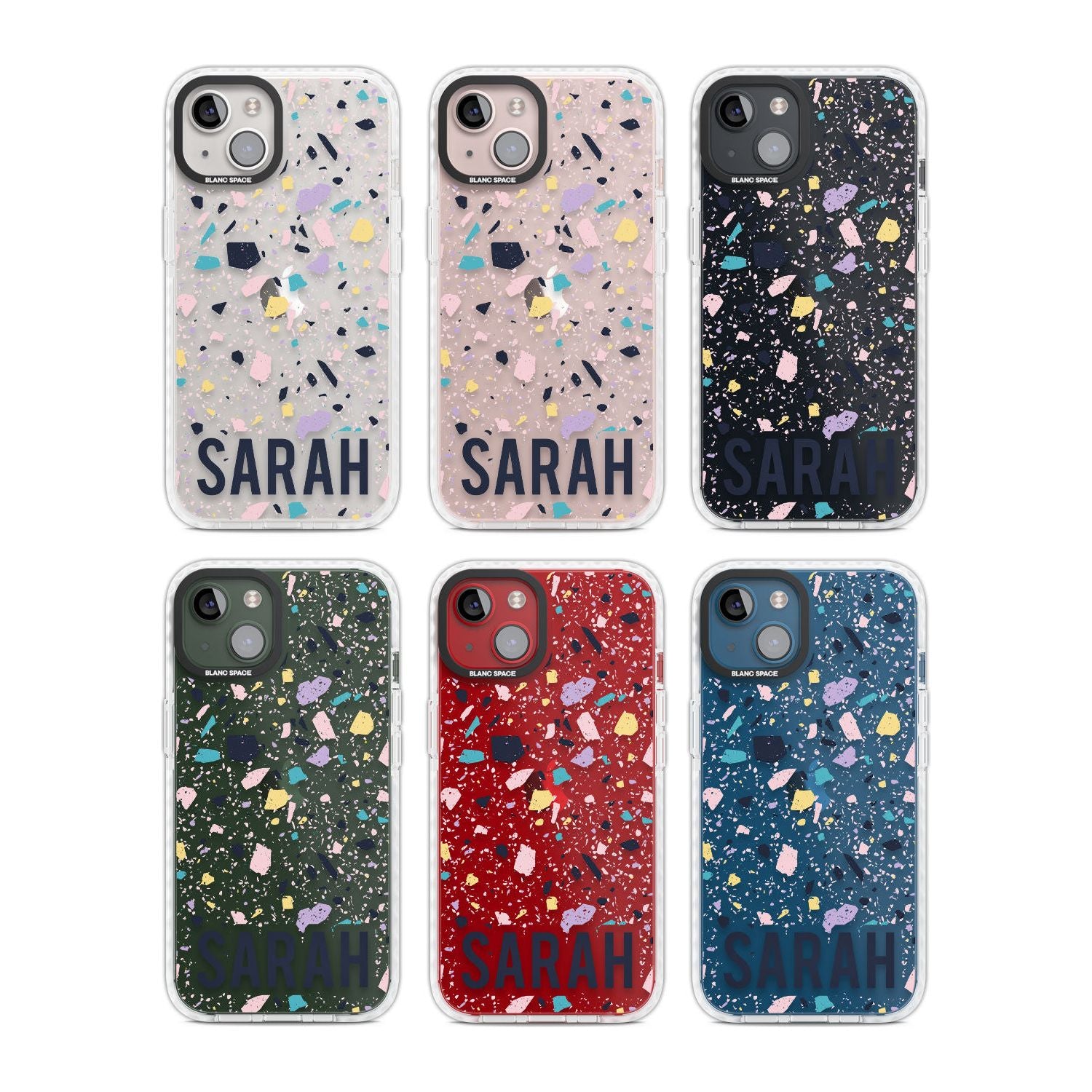 Personalised Terrazzo - Pink, Purple, Blue Custom Phone Case iPhone 15 Pro Max / Black Impact Case,iPhone 15 Plus / Black Impact Case,iPhone 15 Pro / Black Impact Case,iPhone 15 / Black Impact Case,iPhone 15 Pro Max / Impact Case,iPhone 15 Plus / Impact Case,iPhone 15 Pro / Impact Case,iPhone 15 / Impact Case,iPhone 15 Pro Max / Magsafe Black Impact Case,iPhone 15 Plus / Magsafe Black Impact Case,iPhone 15 Pro / Magsafe Black Impact Case,iPhone 15 / Magsafe Black Impact Case,iPhone 14 Pro Max / Black Impact
